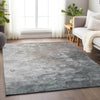 Piper Looms Chantille Abstract ACN1674 Taupe Machine Washable Area Rug Lifestyle Image Feature