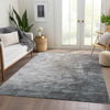 Piper Looms Chantille Abstract ACN1674 Taupe Machine Washable Area Rug Lifestyle Image Feature