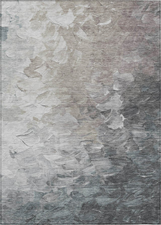 Piper Looms Chantille Abstract ACN1674 Taupe Machine Washable Area Rug main image