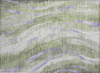 Piper Looms Chantille Swirls ACN1676 Olive Machine Washable Area Rug Scatter Main Image