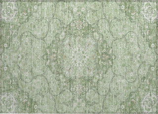 Piper Looms Chantille Medallion ACN1677 Aloe Machine Washable Area Rug Scatter Main Image