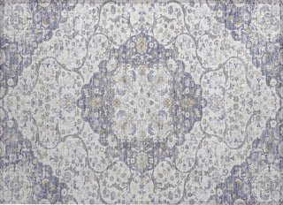 Piper Looms Chantille Medallion ACN1677 Lavender Machine Washable Area Rug Scatter Main Image