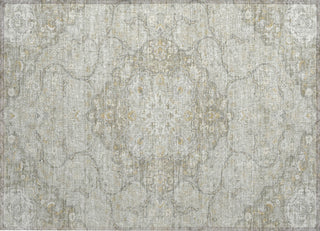 Piper Looms Chantille Medallion ACN1677 Taupe Machine Washable Area Rug Scatter Main Image