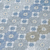 Piper Looms Chantille Geometric ACN1678 Denim Machine Washable Area Rug Swatch Image
