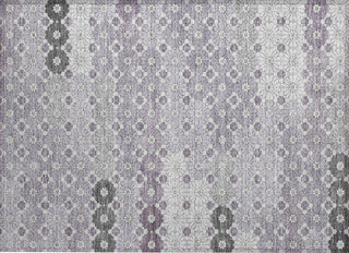 Piper Looms Chantille Geometric ACN1678 Lavender Machine Washable Area Rug Scatter Main Image