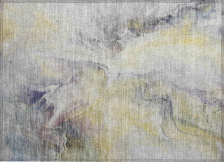 Piper Looms Chantille Abstract ACN1679 Gold Machine Washable Area Rug Scatter Main Image