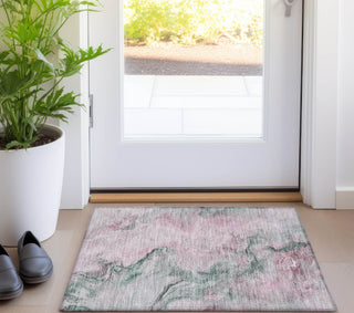 Piper Looms Chantille Abstract ACN1680 Blush Machine Washable Area Rug Scatter Lifestyle Image Feature
