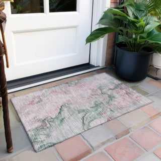 Piper Looms Chantille Abstract ACN1680 Blush Machine Washable Area Rug Scatter Outdoor Lifestyle Image Feature