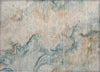 Piper Looms Chantille Abstract ACN1680 Teal Machine Washable Area Rug Scatter Main Image