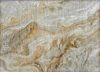 Piper Looms Chantille Abstract ACN1681 Pewter Machine Washable Area Rug Scatter Main Image
