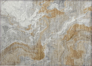 Piper Looms Chantille Abstract ACN1682 Graphite Machine Washable Area Rug Scatter Main Image