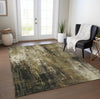 Piper Looms Chantille Modern ACN1683 Beige Machine Washable Area Rug Lifestyle Image Feature