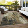 Piper Looms Chantille Modern ACN1683 Beige Machine Washable Area Rug Outdoor Lifestyle Image Feature