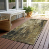 Piper Looms Chantille Modern ACN1683 Beige Machine Washable Area Rug Runner Outdoor Lifestyle Image Feature