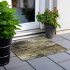 Piper Looms Chantille Modern ACN1683 Beige Machine Washable Area Rug Scatter Outdoor Lifestyle Image Feature