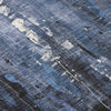Piper Looms Chantille Modern ACN1683 Blue Machine Washable Area Rug Swatch Image