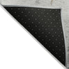 Piper Looms Chantille Abstract ACN1685 Ivory Machine Washable Area Rug Backing Image