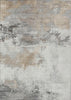 Piper Looms Chantille Abstract ACN1685 Ivory Machine Washable Area Rug main image