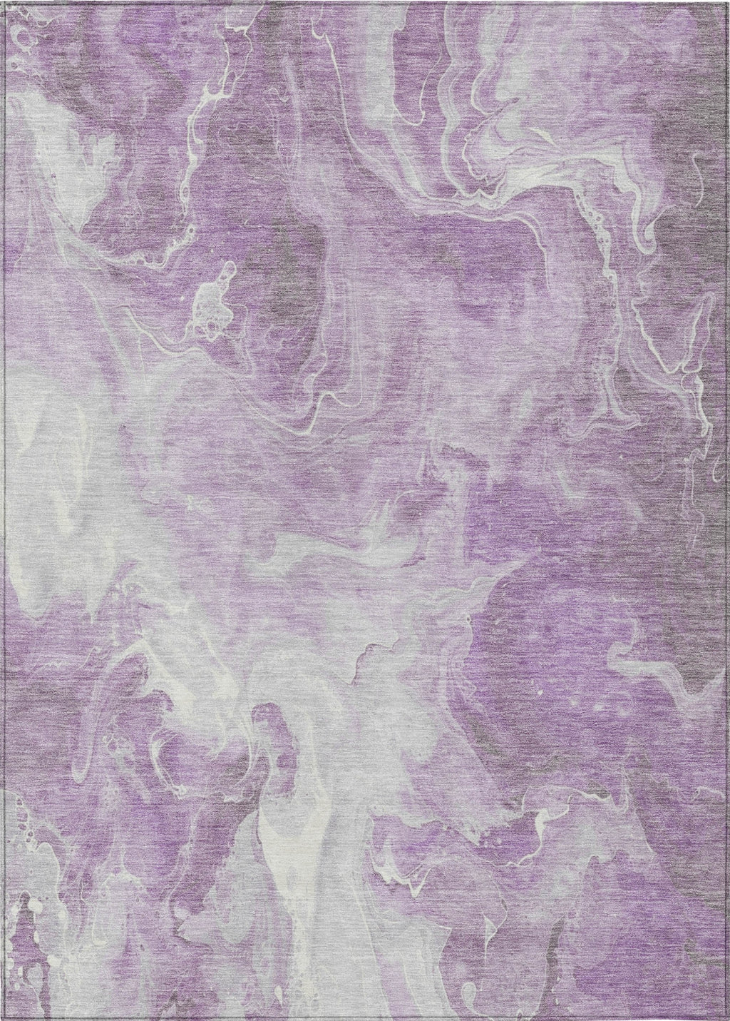 Piper Looms Chantille Abstract ACN1687 Lavender Machine Washable Area ...