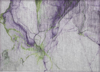 Piper Looms Chantille Abstract ACN1690 Purple Machine Washable Area Rug Scatter Main Image