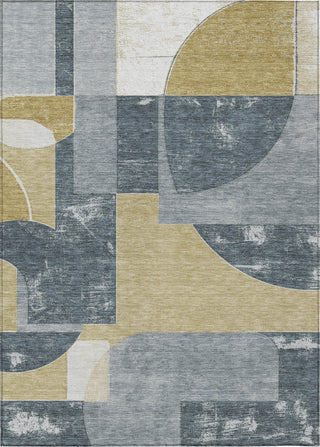 Piper Looms Chantille Mid Century ACN1692 Gray Machine Washable Area Rug main image