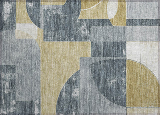 Piper Looms Chantille Mid Century ACN1692 Gray Machine Washable Area Rug Scatter Main Image