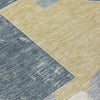 Piper Looms Chantille Mid Century ACN1692 Gray Machine Washable Area Rug Swatch Image