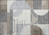 Piper Looms Chantille Geometric ACN1694 Taupe Machine Washable Area Rug Scatter Main Image