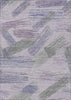 Piper Looms Chantille Stripes ACN1696 Lavender Machine Washable Area Rug main image