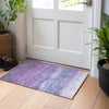 Piper Looms Chantille Stripes ACN1699 Purple Machine Washable Area Rug Scatter Lifestyle Image Feature