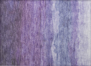Piper Looms Chantille Stripes ACN1699 Purple Machine Washable Area Rug Scatter Main Image