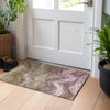 Piper Looms Chantille Swirls ACN1700 Taupe Machine Washable Area Rug Scatter Lifestyle Image Feature