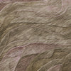 Piper Looms Chantille Swirls ACN1700 Taupe Machine Washable Area Rug Swatch Image