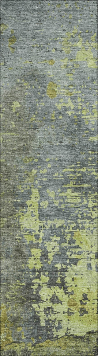 Piper Looms Chantille Abstract ACN1702 Cactus Machine Washable Area Rug Runner Main Image