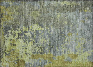 Piper Looms Chantille Abstract ACN1702 Cactus Machine Washable Area Rug Scatter Main Image