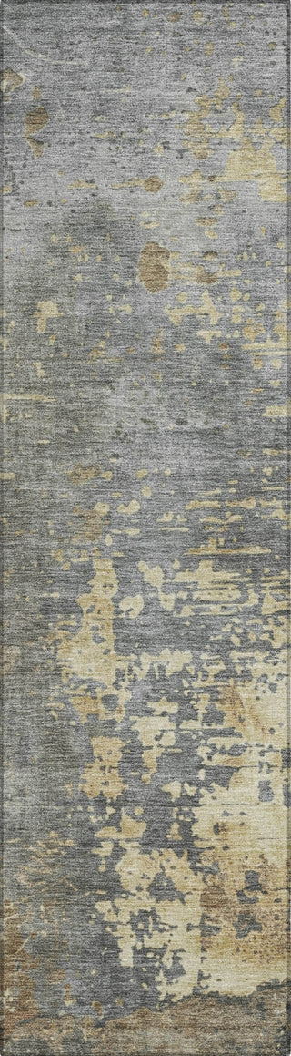 Piper Looms Chantille Abstract ACN1702 Taupe Machine Washable Area Rug Runner Main Image