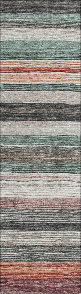 Piper Looms Chantille Stripes ACN1703 Seafoam Machine Washable Area Rug Runner Main Image