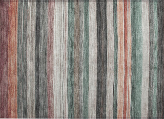 Piper Looms Chantille Stripes ACN1703 Seafoam Machine Washable Area Rug Scatter Main Image