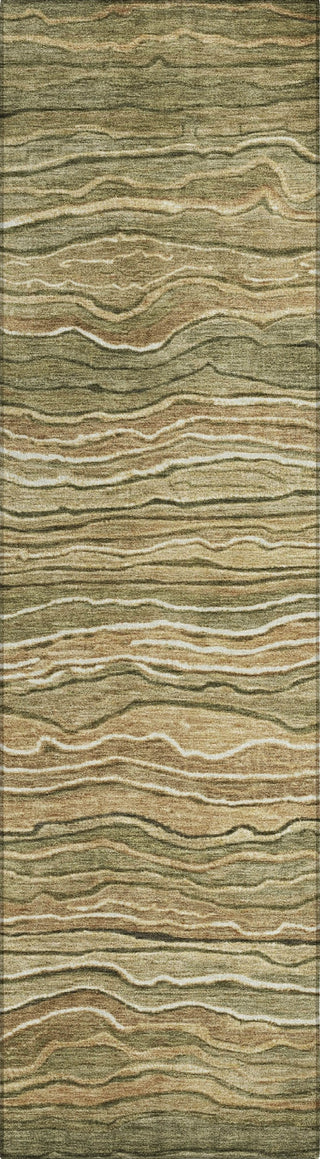 Piper Looms Chantille Stripes ACN1704 Fern Machine Washable Area Rug Runner Main Image