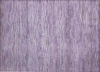 Piper Looms Chantille Stripes ACN1704 Purple Machine Washable Area Rug Scatter Main Image