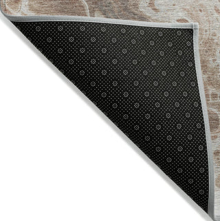 Piper Looms Chantille Abstract ACN1705 Paprika Machine Washable Area Rug Backing Image