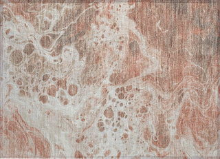 Piper Looms Chantille Abstract ACN1705 Paprika Machine Washable Area Rug Scatter Main Image