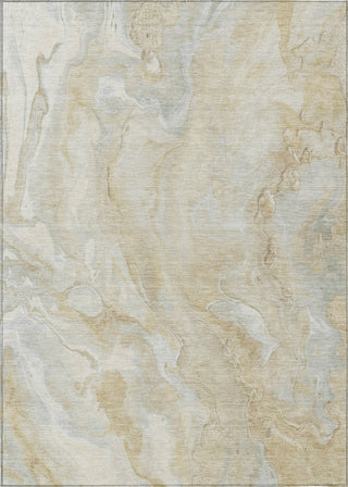 Piper Looms Chantille Abstract ACN1707 Beige Machine Washable Area Rug main image