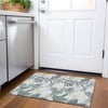 Piper Looms Chantille Floral ACN1708 Aloe Machine Washable Area Rug Scatter Lifestyle Image Feature