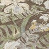 Piper Looms Chantille Floral ACN1708 Brown Machine Washable Area Rug Swatch Image