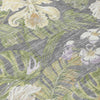 Piper Looms Chantille Floral ACN1708 Gray Machine Washable Area Rug Swatch Image