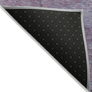 Piper Looms Chantille Abstract ACN1710 Lavender Machine Washable Area Rug Backing Image