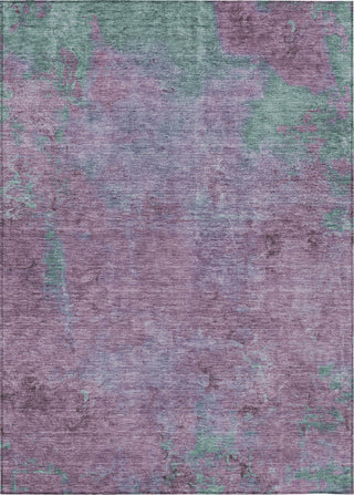 Piper Looms Chantille Abstract ACN1710 Lavender Machine Washable Area Rug main image