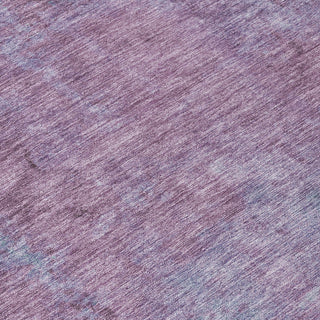 Piper Looms Chantille Abstract ACN1710 Lavender Machine Washable Area Rug Swatch Image