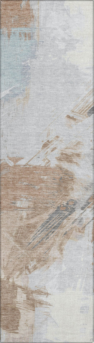 Piper Looms Chantille Modern ACN1711 Paprika Machine Washable Area Rug Runner Main Image